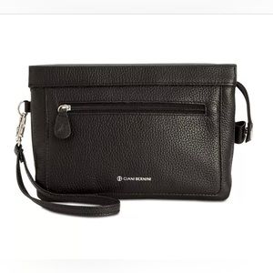 Giani Bernini Travel Wallet Mini Purse Crossbody/Wristlet NWT